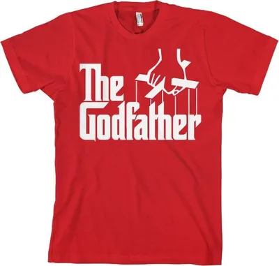 Produktbild von The Godfather Logo T-Shirt - Medium - Red