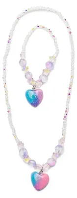 Produktbild von Kette und Armband Set Galaxy Heart