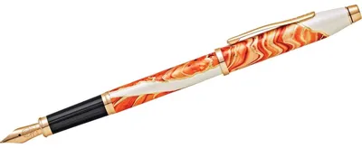 Produktbild von Cross Füllfederhalter Wanderlust Antelope Canyon, Weiß/Rosegold, F