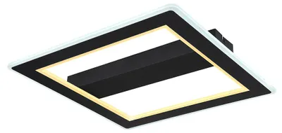 Produktbild von LED Deckenleuchte, schwarz, quadratisch, L 45 cm