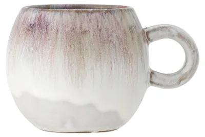 Obrázek produktu pro Bloomingville 82072056, Samostarný, 0,275 l, Růže, Kameninové nádobí, Pohár, Univerzální