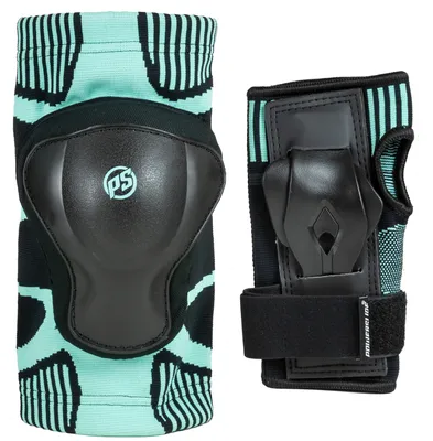 Produktbild von Powerslide Dual Pack Set Grün,Schwarz Damen Grün,Schwarz One Size