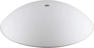 Immagine prodotto di Vetro con foro 12mm vetro di ricambio 22-30cm vetro paralume bianco ciotola foro centrale (Ø205mm)