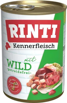 Produktbild von RINTI 4000158810540, Adult, Wildschwein, 400 g