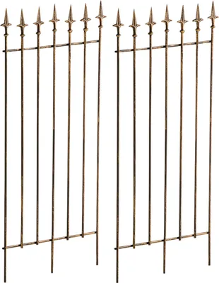Produktbild von 2er Set Rankgitter HLO-CP9 bronze