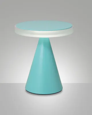 Produktbild von Moderne LED-Tischleuchte in Grün, 12W, 1260lm, 3000K, Metall & Methacrylat, IP20 Schutzart, elegante Innenbeleuchtung für Ihr Zuhause.