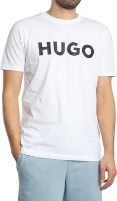 Produktbild von HUGO Dulivio Grafik-T-Shirt, Weiß S