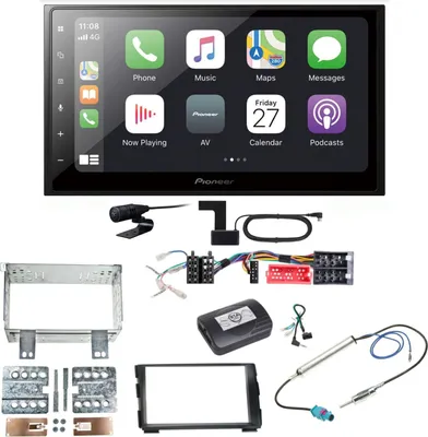 Produktbild von Pioneer SPH-DA250DAB Bluetooth USB Digitalradio MP3 Einbauset für Kia Cee'd ED