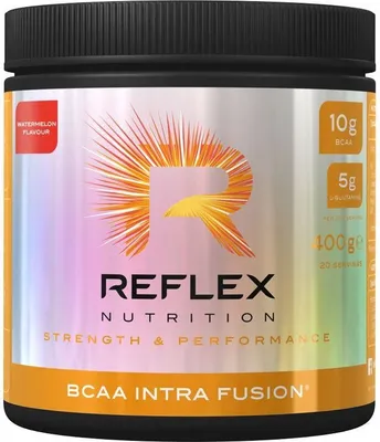 Produktbild von Reflex Nutrition BCAA Intra Fusion (400g) Watermelon - Aminosäuren - BCAA