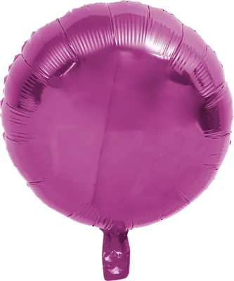 Produktbild von Folienballon rund, Pink, ca. 45 cm