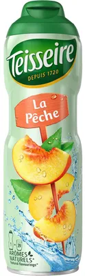 Image de Teisseire Sirop pour boissons Pêche 600ml - Goût intense (paquet de 1)