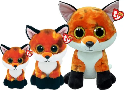Obrázok produktu pre TY Beanie Boo's, "Meadow", Fuchs, 3fach sortiert : Ty - Meadow - cca 42 cm