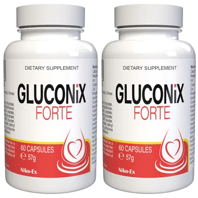 Obrázok produktu pre Gluconix Forte - 120 Kapsúl (2x 60 Kapsúl), Balenie po 2
