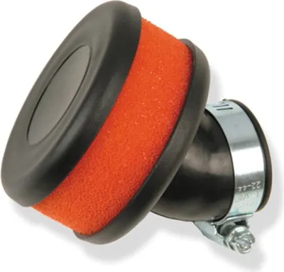 Zdjęcie produktu dla Filtr powietrza płaski piankowy czerwony 28-35 mm kątowy