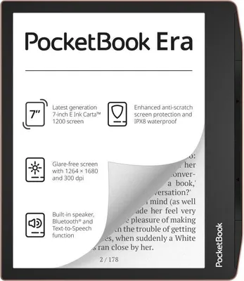 Produktbild von PocketBook 700 Era Copper eBook-Reader Touchscreen 64 GB Schwarz, Kupfer