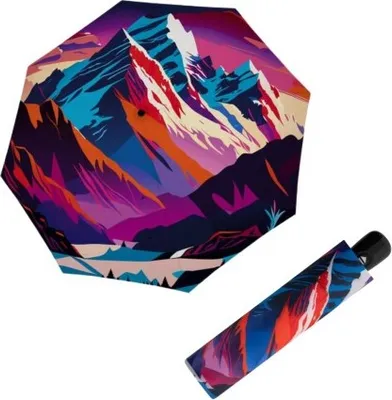 Obrázek produktu pro Doppler Modern Art Magic Mountain - dámský plně automatický deštník