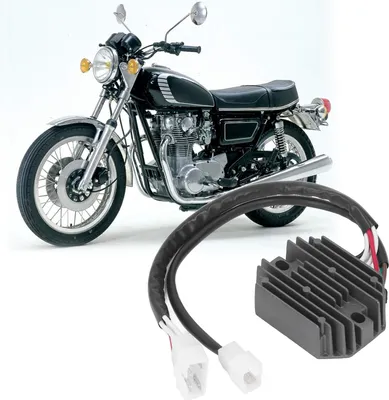 Image de Régulateur de tension 12 V pour moto, redresseur anti-interférences, remplacement pour TX500 TX650 1973-1794