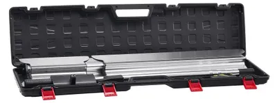 Productafbeelding van Spatel Voor Plamuur Gladstrijken - 60 Cm Roestvrij Staal - Aluminium Handgreep
