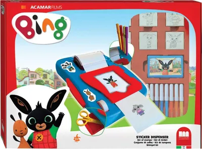 Image de Kit d'autocollants Multiprint Bing - Créez vos propres autocollants créatifs