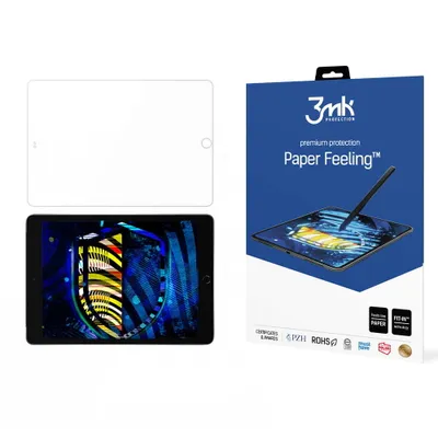 Produktbild von 3mk Display Schutzfolie Paper Feeling für Apple iPad 10.2" 8/9 gen  transparent