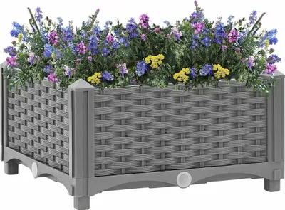 Produktbild von vidaXL Hochbeet 40x40x23 cm Polypropylen