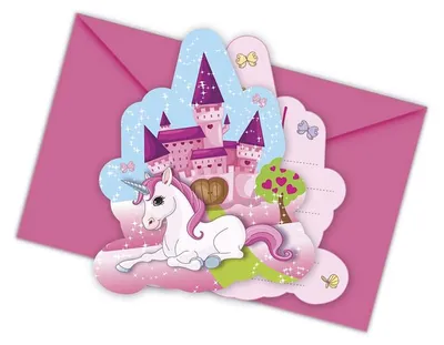 Obrázok produktu pre Pozvánky Unicorn 6
