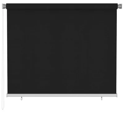 Zdjęcie produktu dla Roleta zewnętrzna vidaXL 180 x 140 cm, czarna