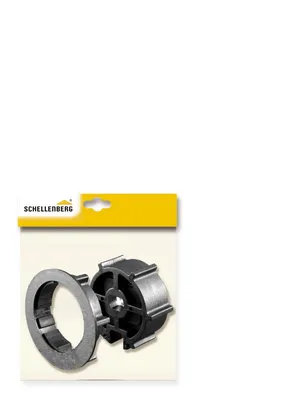 Zdjęcie produktu dla Adapter Schellenberg dla silnika 78 mm do okrągłego wału markizy 65 mm z rowkiem