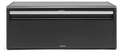 Produktbild von Brabantia Klappbrotkasten Front eckig, schwarz matt