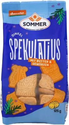 Produktbild von Dinkel Spekulatius - Butter Gebäck Demeter 125g