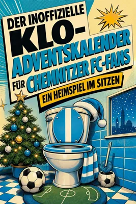 Produktbild von Der inoffizielle Klo-Adventskalender für Chemnitzer FC-Fans