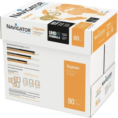 Produktbild von Navigator Organizer 2-fach gelocht FastPack (lose) 2500 Blatt weiß