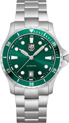 Zdjęcie produktu dla Zegarek męski Luminox XS.0957 Sportowy czasomierz stalowy/zielony