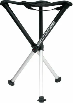 Produktbild von Walkstool Comfort Hocker, dreibeinig, mit Teleskopbeinen, 55 cm Sitzhöhe, ergonomische Sitzfläche