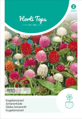 Produktbild von Kugelamarant Mischung | Blumensamen von Hortitops