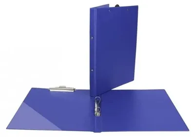 Produktbild von Ordner A4, 2 Ringe + Clip, granatfarben - Biurfol
