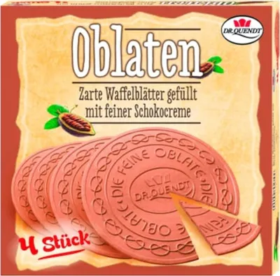 Produktbild von Dr.Quendt Oblaten Schokocreme 150g