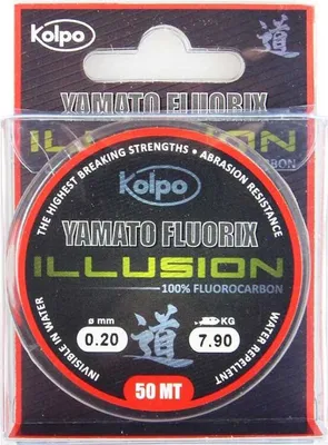 Obrázek produktu pro Kolpo Illusion 50 M Flurocarbon Průhledný 0,300 mm Průhledný 0,300 mm