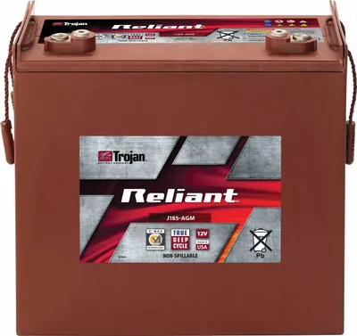 Produktbild von Trojan Reliant J185-AGM 12V 200Ah (C20) Deep Cycle Blei-AGM Traktionsbatterie M8-Anschluss