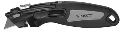 Produktbild von Westcott E-84032 00 Sicherheitscutter, mit Ersatzklingen, Klingenmagazin und Sch