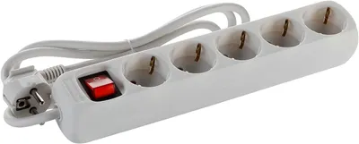 Productafbeelding van Alyco 199445 Stekkerdoos met schakelaar - 5 stopcontacten - 3 m kabel