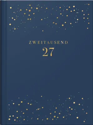 Produktbild von rido/idé 7013603027 Taschenkalender Premium Young Line Mini 2027 "Starry Night" A6, Kunstleder