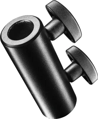 Produktbild von Walimex pro Spigot Verbinder 5/8" auf 5/8"-11/16", Adapter mit 2 Feststellschrauben, für Lampenstativ, Gelenkarm und Auslegearm