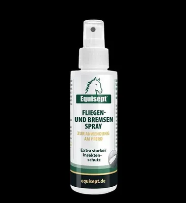 Produktbild von Equisept Fliegen- und Bremsenspray zur Anwendung am Pferd 100 ml AA