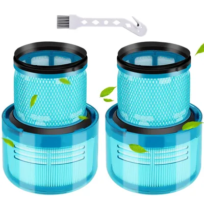 Produktbild von 2 pack v15 detect filter für dy.son v15 v11 sv14 sv17 sv22 detect absolute complete animal extra pro torque drive staubsauger filter ersatzteil, ersatzteil Nr. dy-970013-02