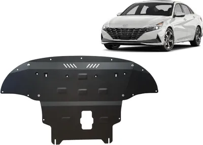 Obrázok produktu pre Oceľový ochranný kryt podvozku pre motor Hyundai Elantra