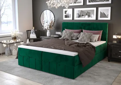 Produktbild von BEDANTE Boxspringbett BAHAMA 180x200 Monolith 37, Bett, Bettkasten, Ehebett, Hotelbett, Topper, Matratze, Boxspringbett, Bettkasten, Schlafzimmer, Bonell, Stauraum, Polsterbett, Kontinentalbett, MONOLITH