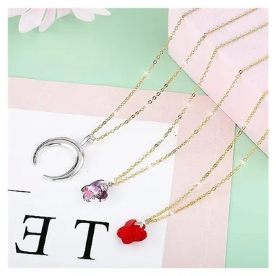 Produktbild von Vergoldete Kette 496 cm Edelstahl Metallkabel Gliederkette mit 10 Karabinerverschlüssen und 30 Biegeringen für Halsketten, Ohrringe, Armbänder und Verlängerungen