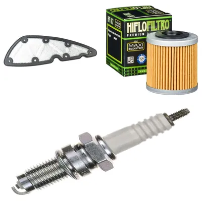 Obrázok produktu pre Servisná sada pre Piaggio Beverly 350 Sport Touring 2012–2015 – filter a zapaľovacia sviečka od pamoto –