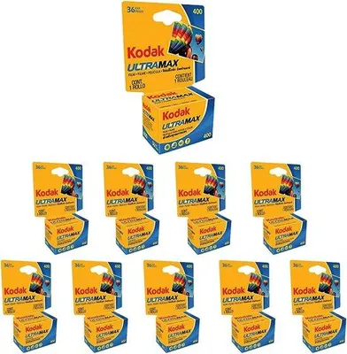 Produktbild von Famanu Fotofilme 35mm Farbnegativfilm Hochgeschwindigkeit 400 ISO - 10 Stück